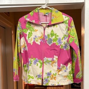 Vintage Sea Suns Floral Zip-Up Jacket